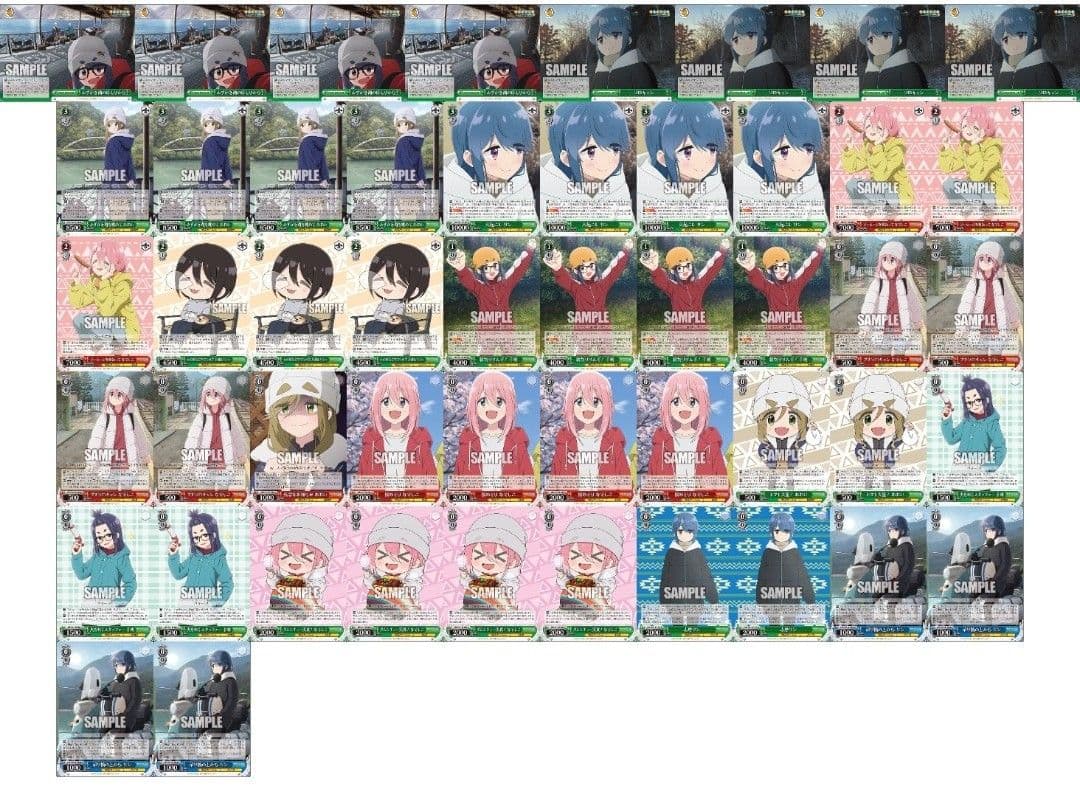 デッキ　扉宝　８宝　ゆるキャン　ヴァイスシュヴァルツ