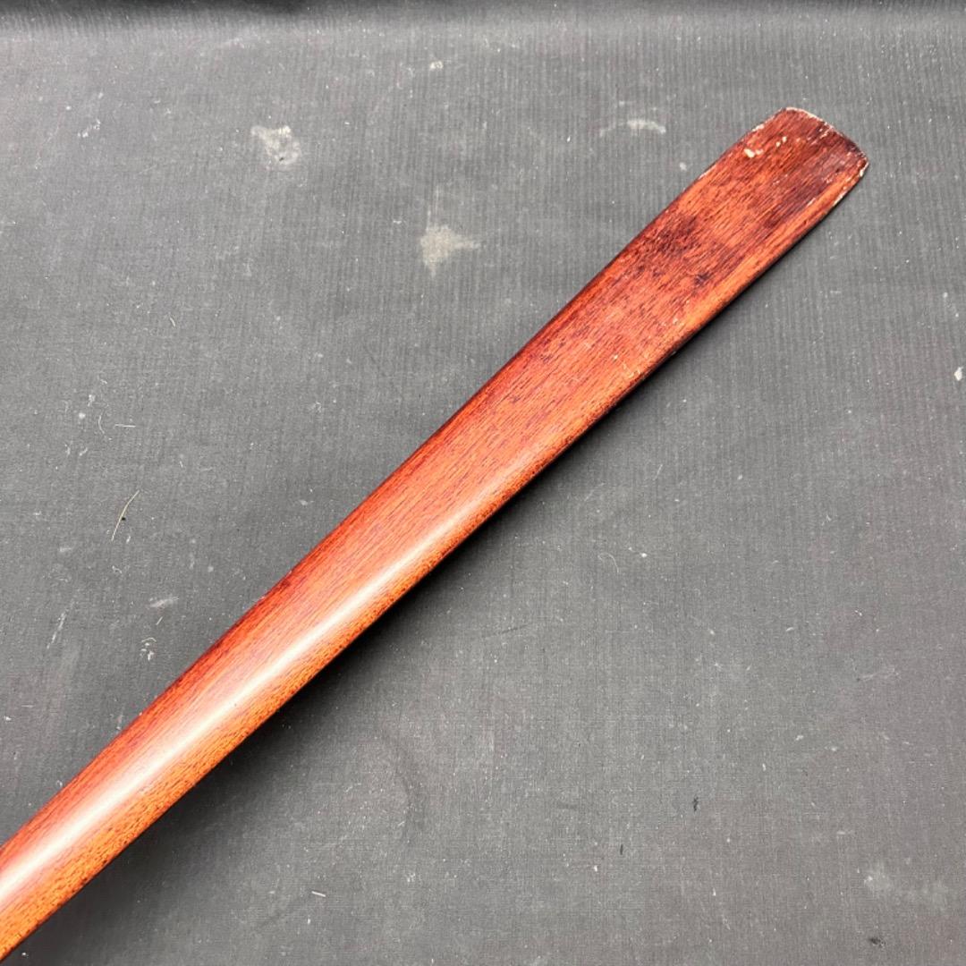 ▽※後右1105 アボリジニ 木製 槍 木彫り 彫刻 民族美術 部族 武具