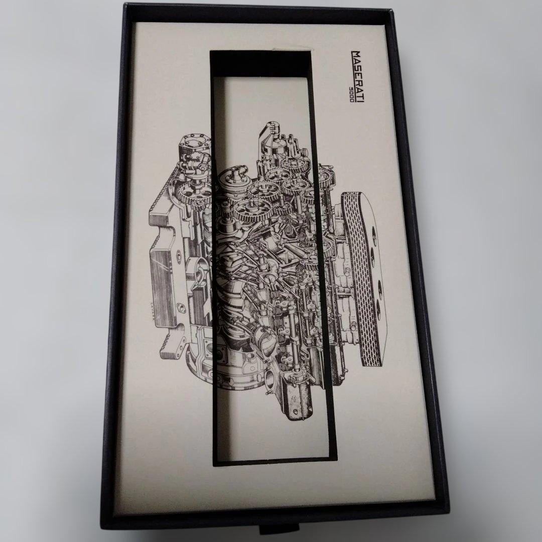 【レア】ピニンファリーナ インクレスペン マセラティ　エンジン断面図