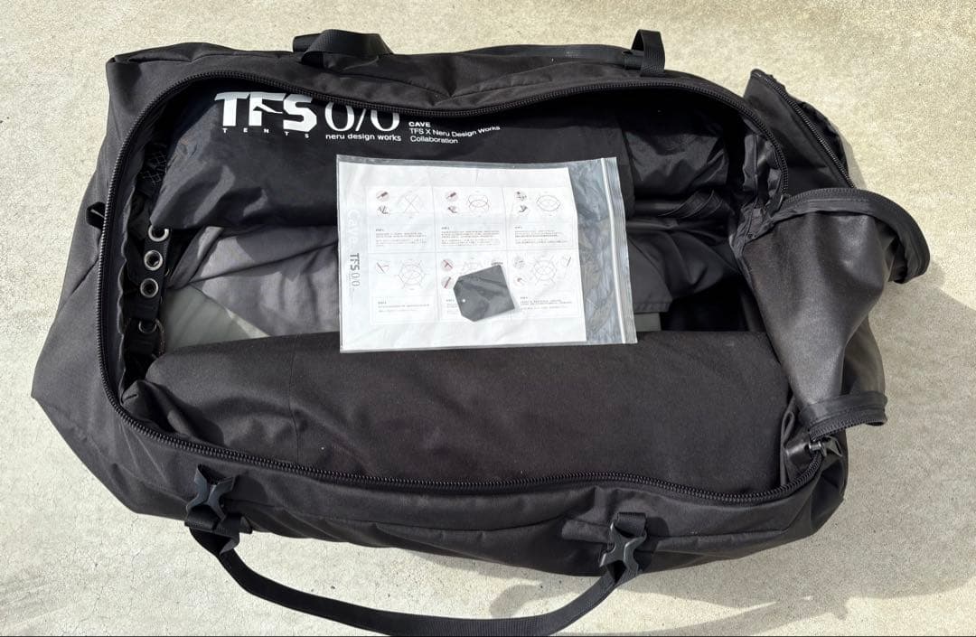 ネルデザインワークス　CAVE グラウドシート付き