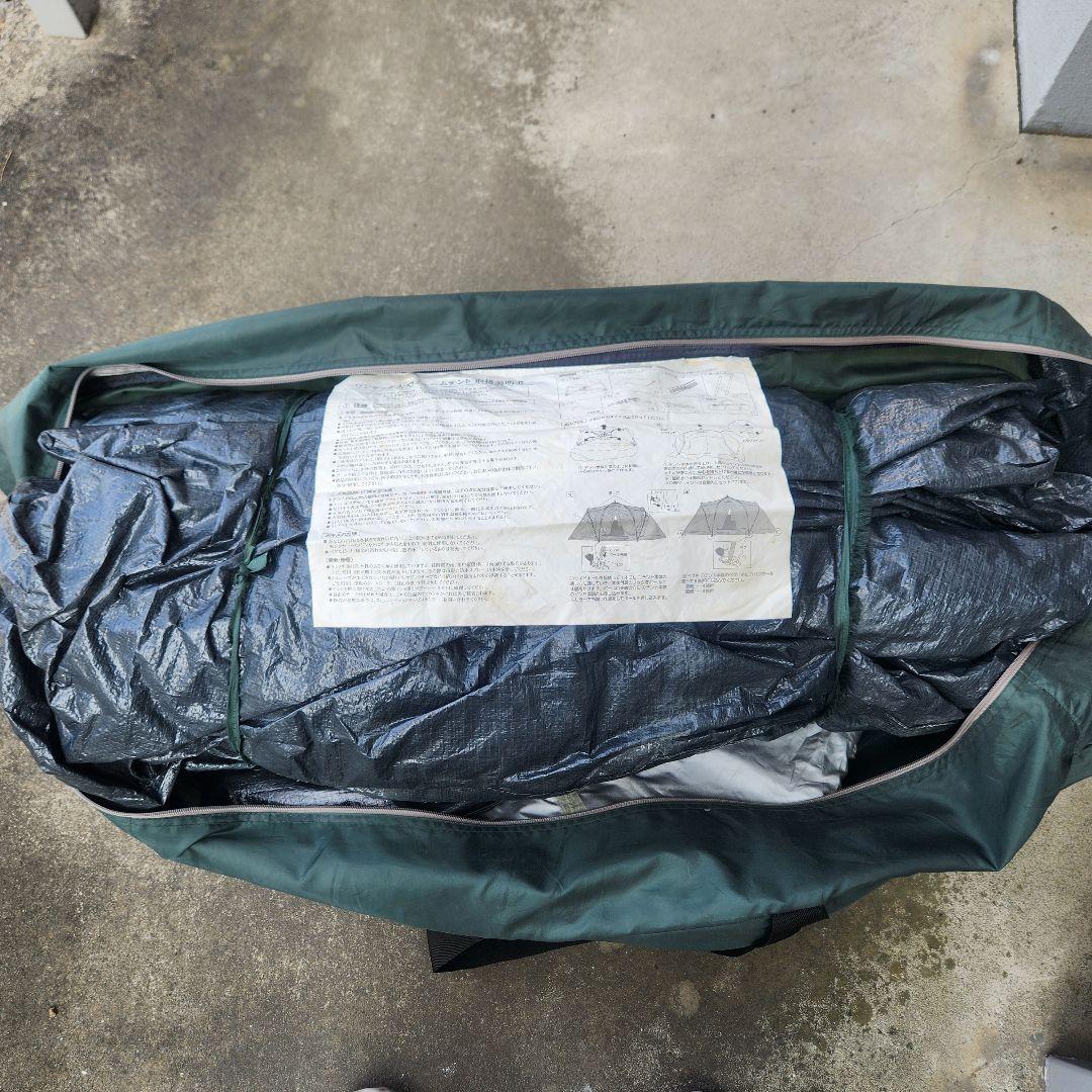 大容量3ルーム ドーム型 ワンタッチ式 キャンプテント(7人～用)