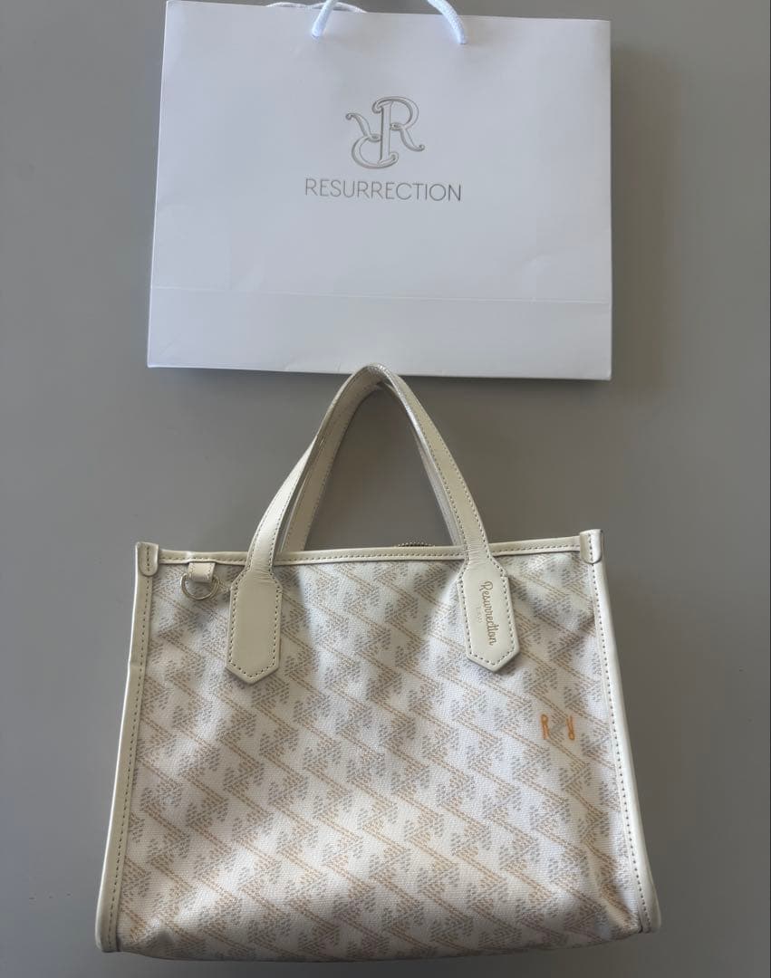 be様専　レザレクション　ラ二ウス スクエアミニ ラウンドバッグ