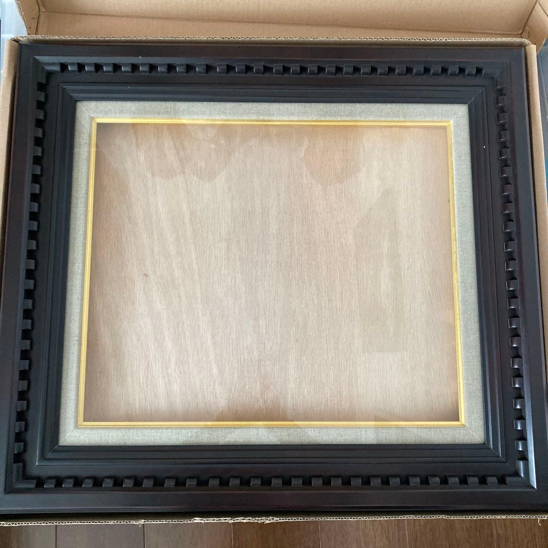 油絵　額縁　F8
