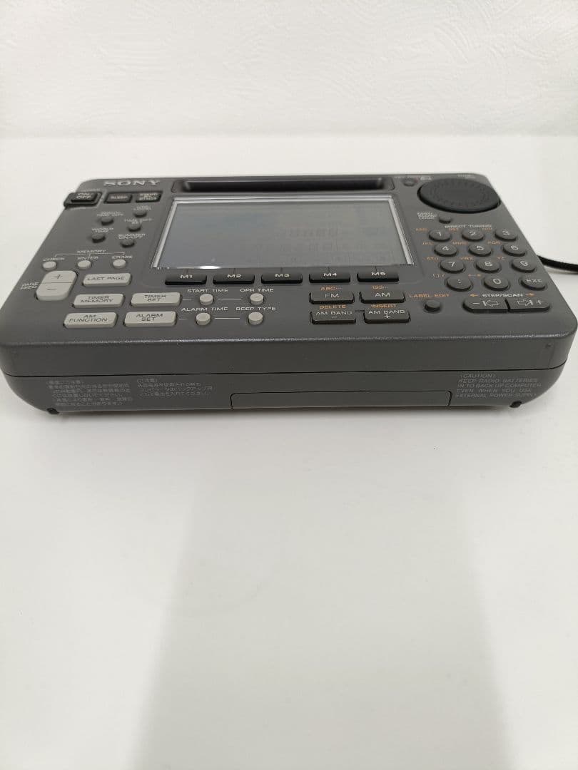 SONY ICF-SW55 高性能ポータブルレシーバー　短波ラジオ　動作確認済み