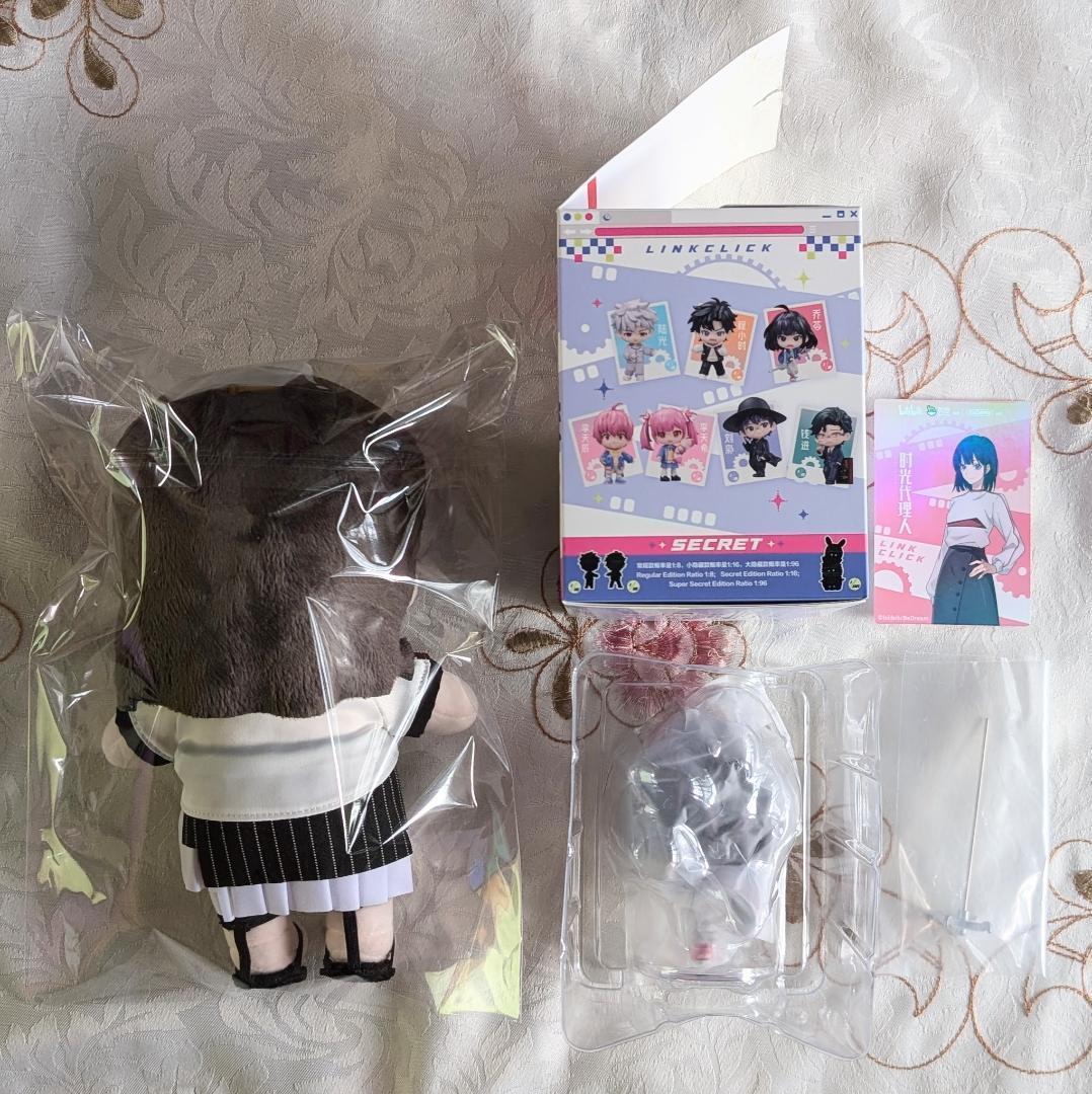 時光代理人 グッズセット 磁力賞 ぬいぐるみ リン blu-ray箱 色紙