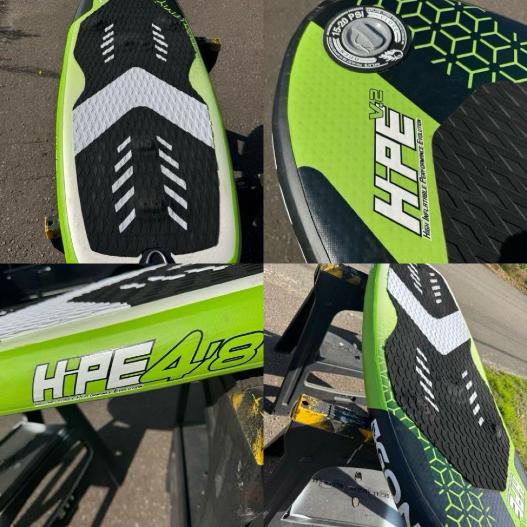 フォイルサーフボード　インフレータブル　Gong Hipe 4’11 48L