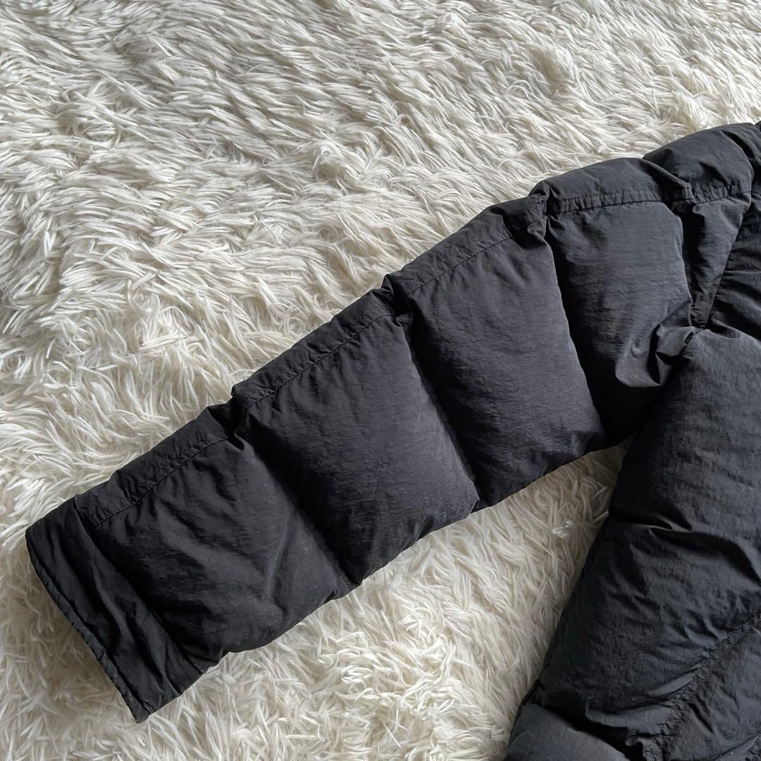 現行✨DIESEL ダウンジャケット　キルティング　M 黒　ショート丈　エンボス