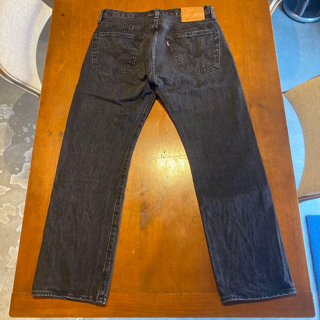 q*d様 LEVI’S エディフィス別注 BIG E 501 BLACK W32