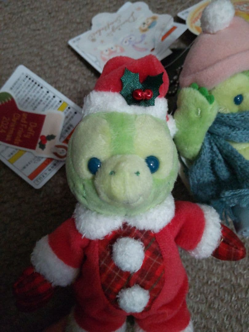 ディズニーシー　オルメル　ぬいぐるみバッジ　ぬいぐるみチャーム　3個セット