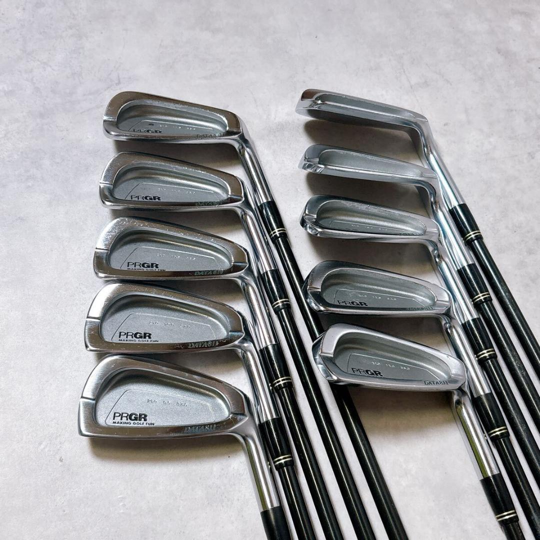 名器 プロギア DATA811 アイアンセット 右打ち 10本 メンズ 三浦技研