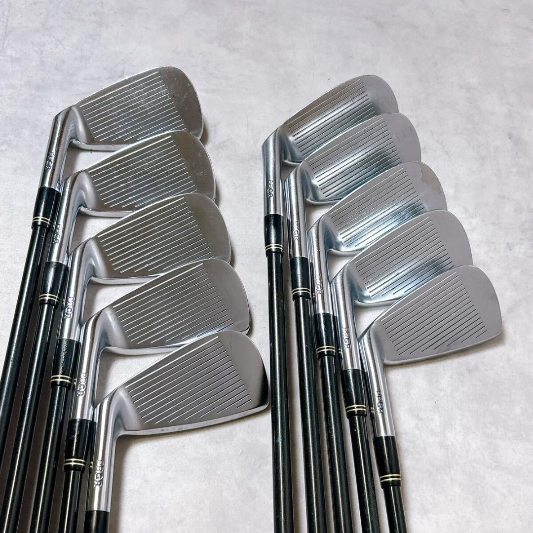 名器 プロギア DATA811 アイアンセット 右打ち 10本 メンズ 三浦技研