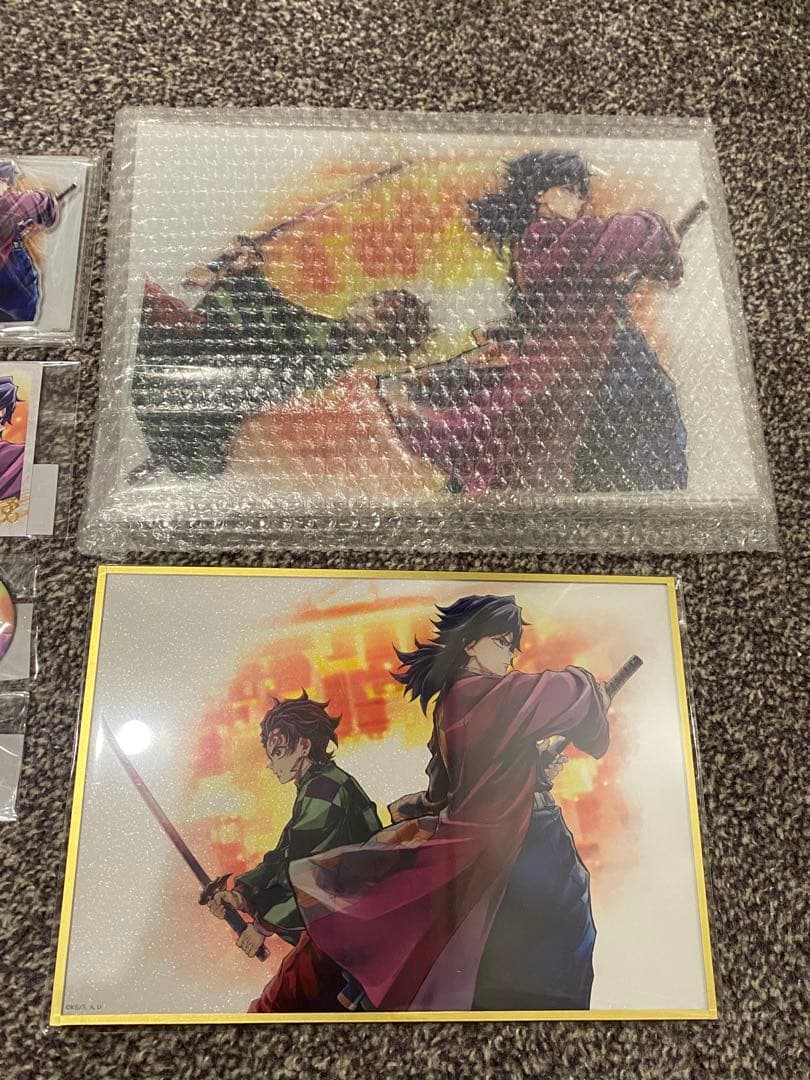 オールコンプ１０点　炭治郎＆義勇　鬼滅の刃C106 UFOTABLE くじ