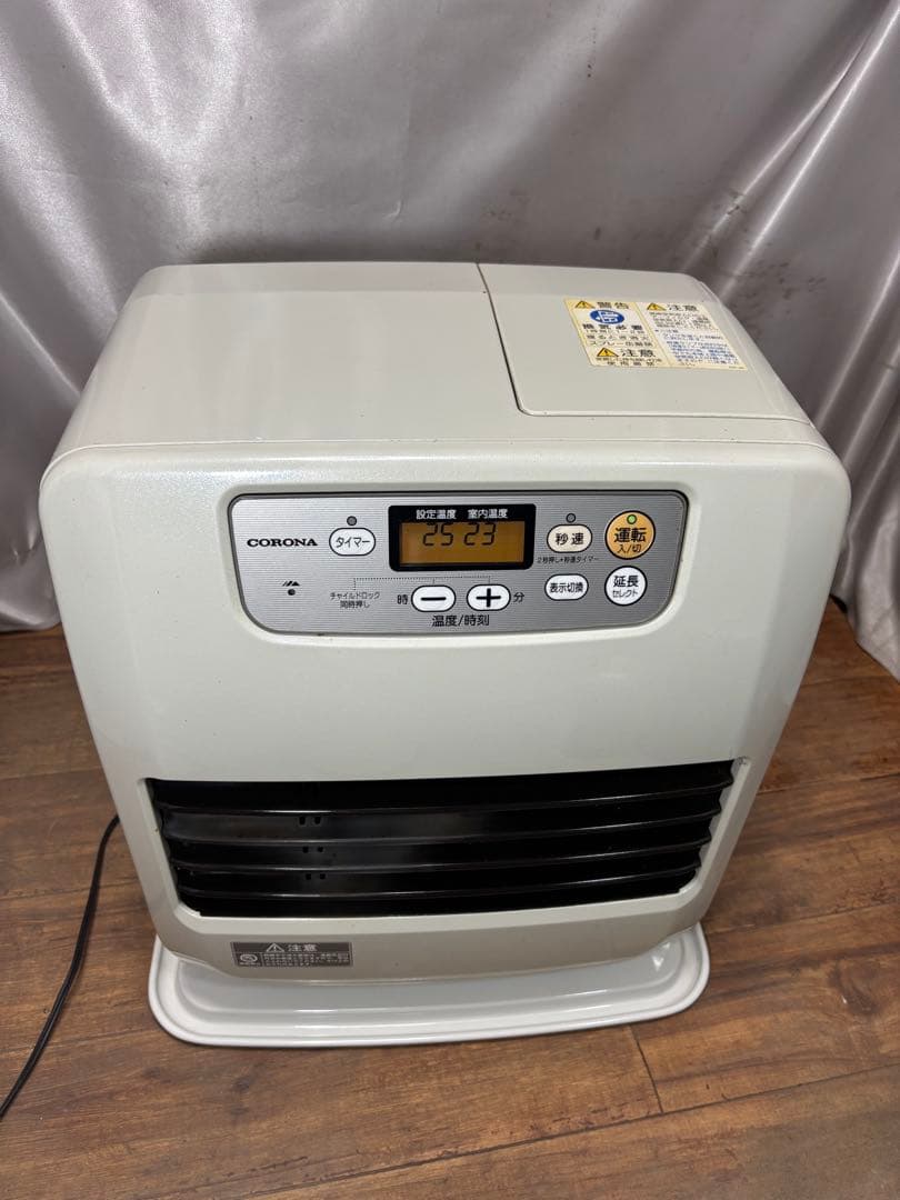 菅191　　整備済　コロナ 石油ファンヒーター　～12畳