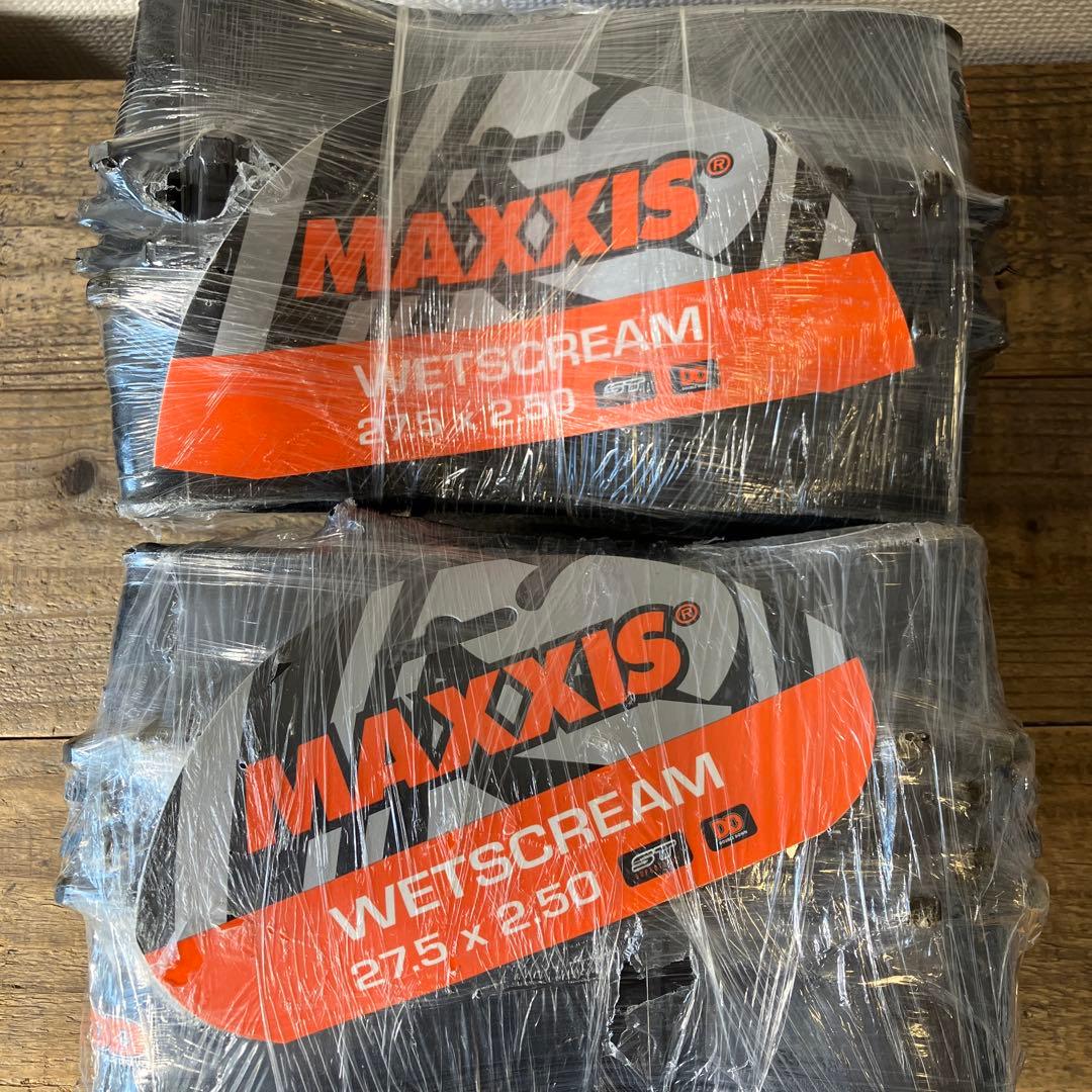 MAXXIS/マキシス ウエットスクリーム 27.5x2.50 セット