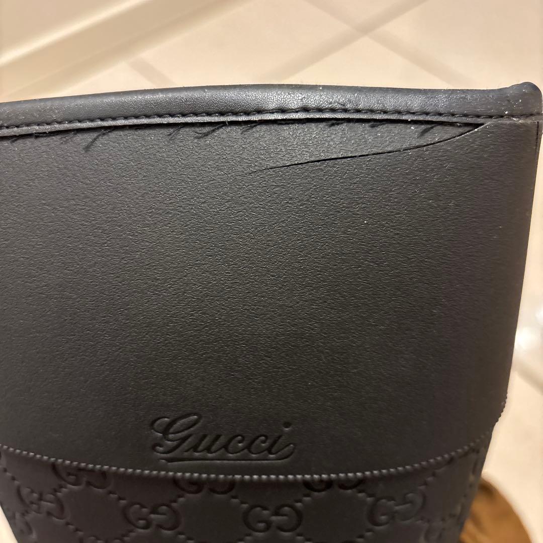GUCCI ブラック 長靴・レインブーツ