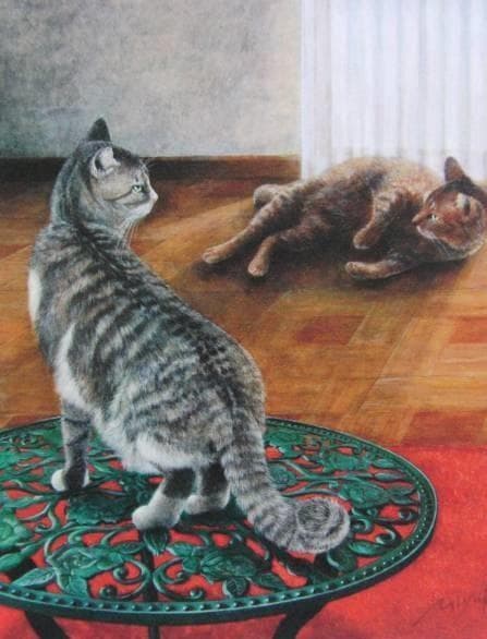 大澤美由紀、【気配】希少な額装用画集より、厳選、新品額装、マット額装付、状態良好