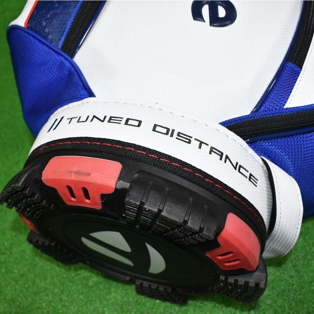 TaylorMade/テーラーメイド ゴルフ キャディバッグ【白/青/赤】美品！