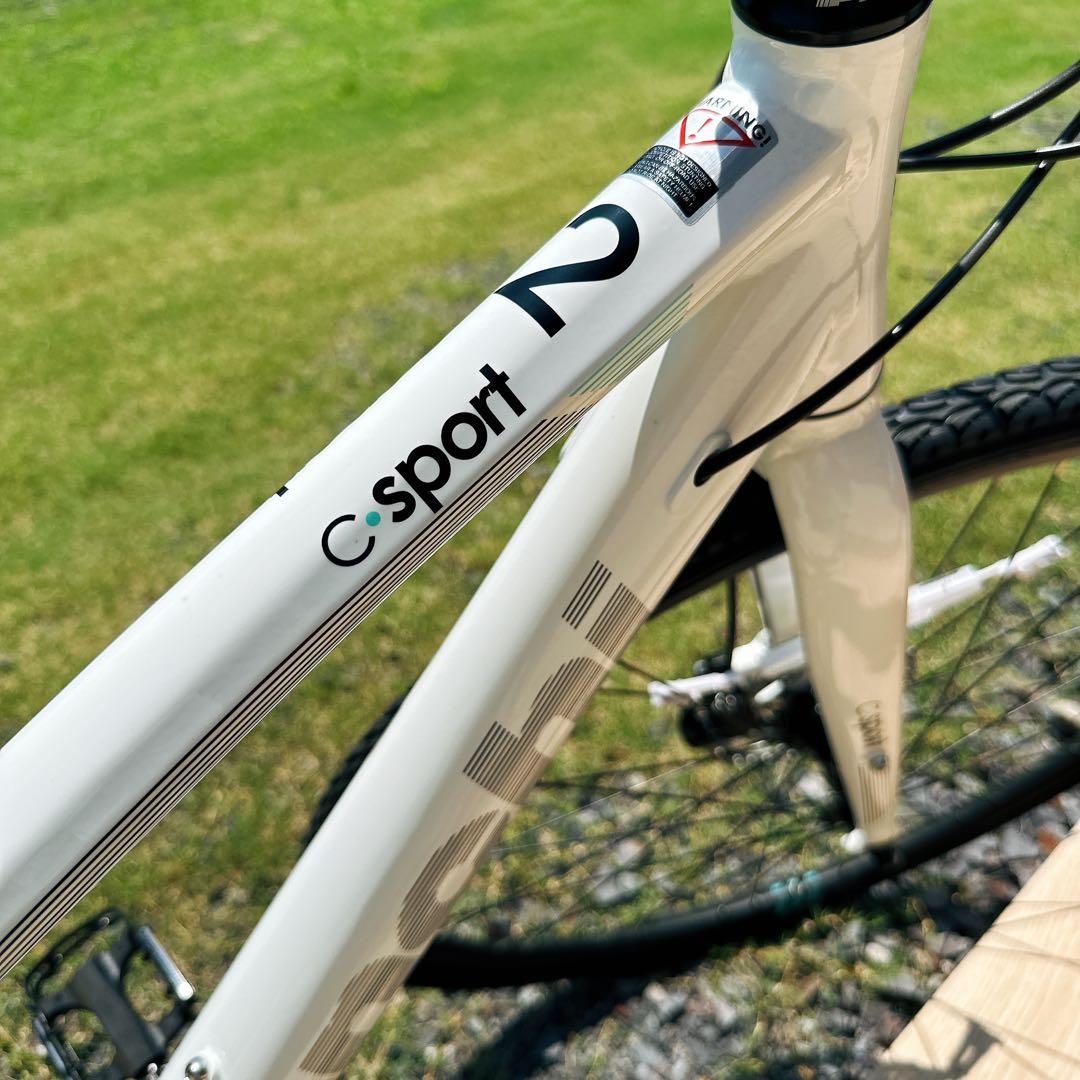 Bianchi C.sport ホワイト クロスバイク　41cm