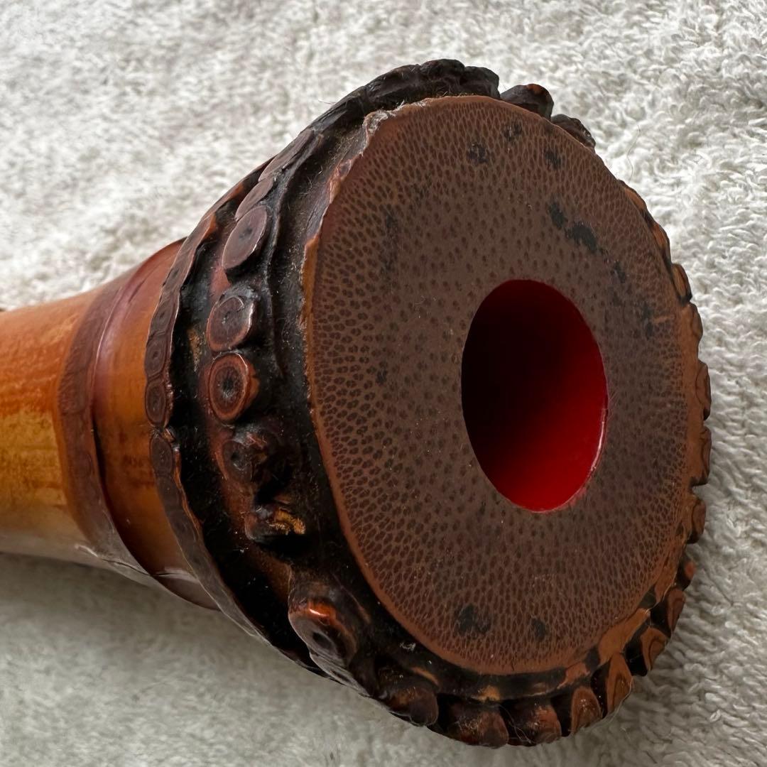 尺八　都山流　露秋　銘④（1尺8寸）補修