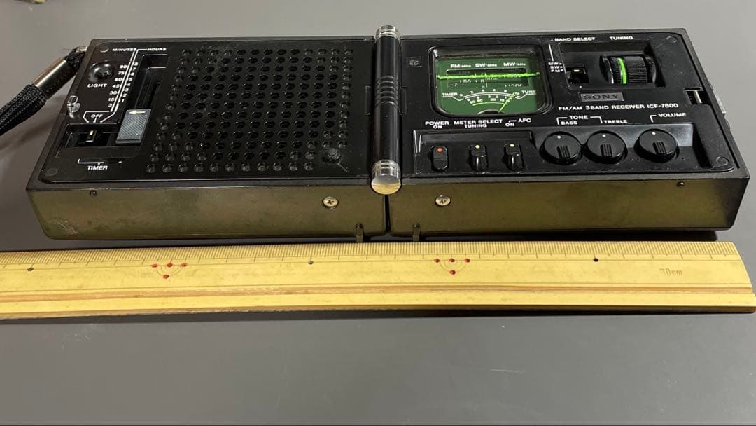 【ジャンク品】SONY ICF-7800 3BAND RECEIVER