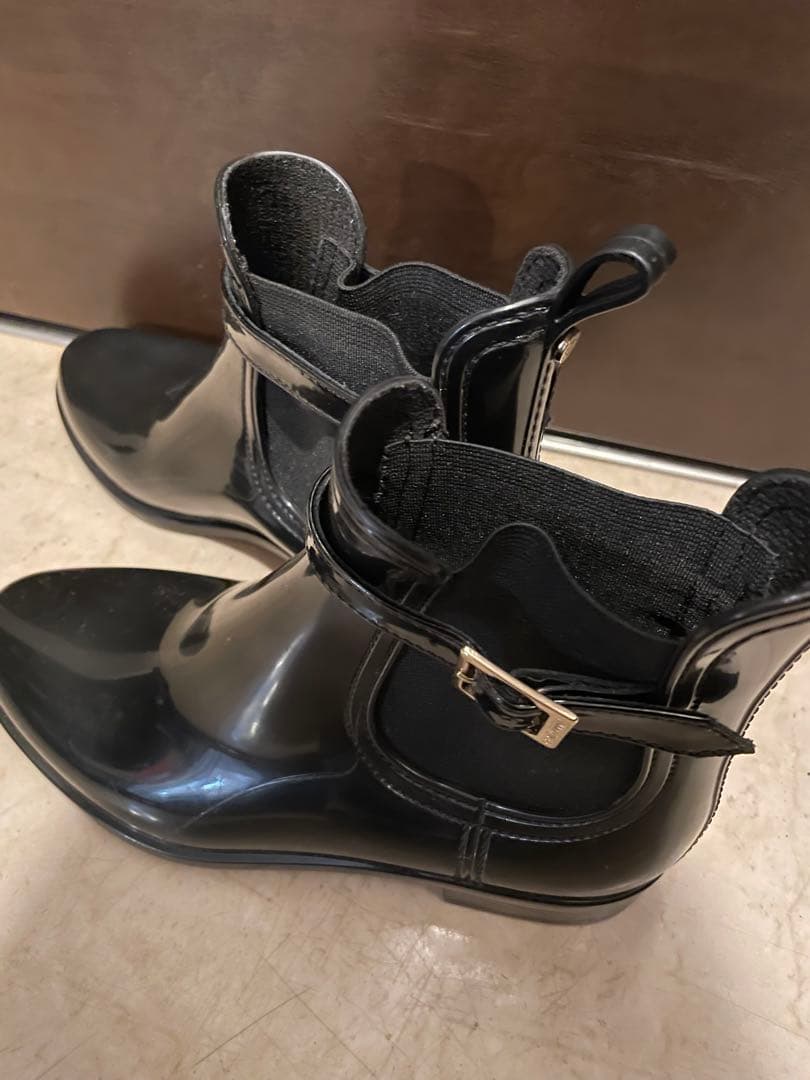 sジミーチュー　レイショートブーツ　レインシューズ　JIMMY CHOO