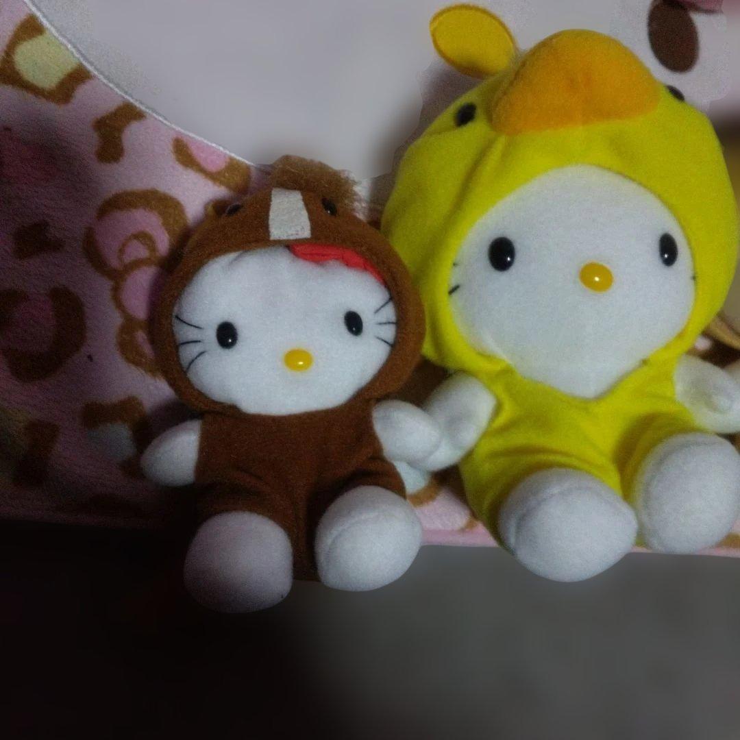 超激レア‼️レトロ‼️キティ 着ぐるみ‼️9 体セット‼️脱げる‼️可愛い‼️