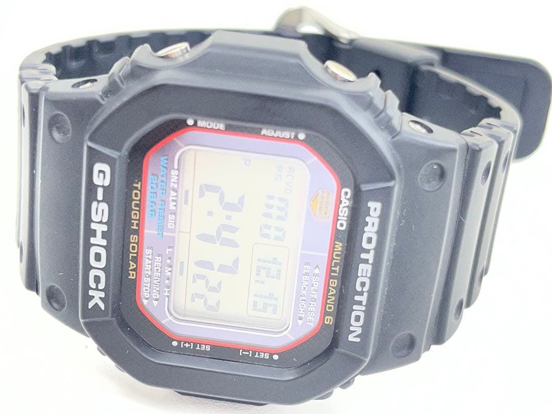 【美品！】G-SHOCK ソーラー充電 ブラック腕時計