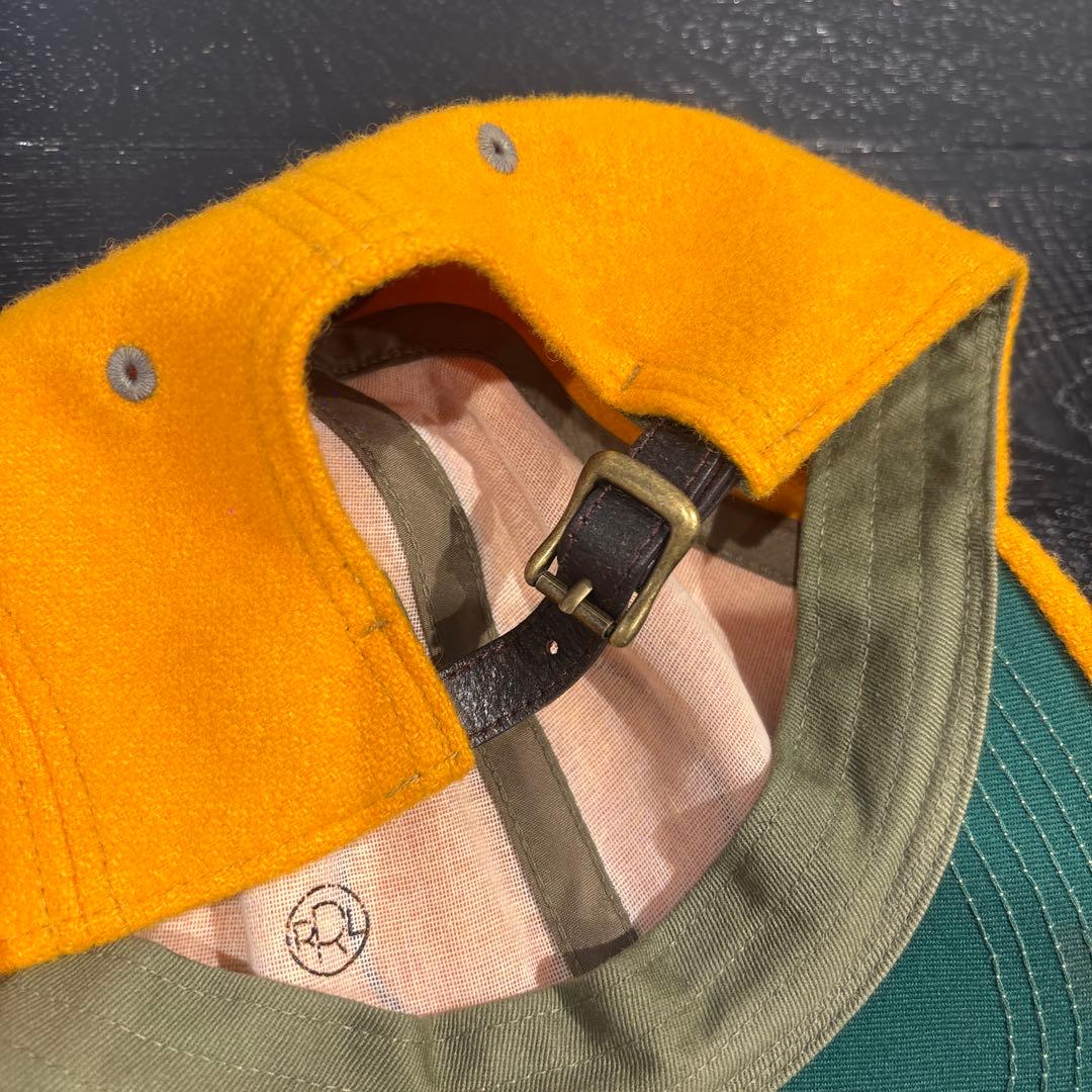 DOUBLE RL RRL ダブルアールエル イエロー キャップ ウール