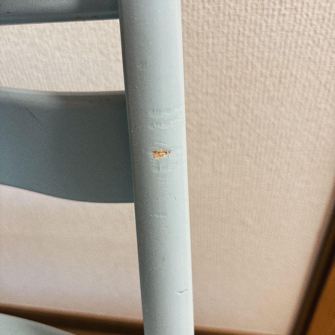 【STOKKE トリップトラップ】アクアブルー No.6 (塗装の剥がれあり)