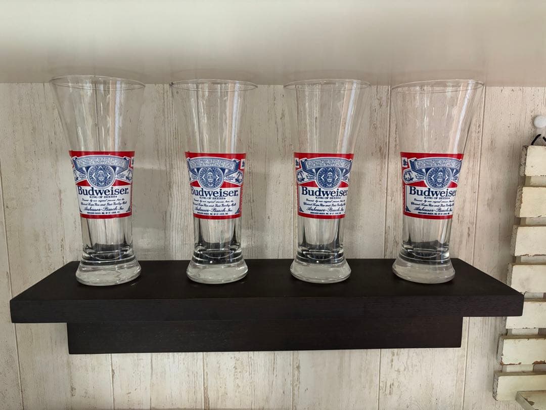 ヴィンテージ バドワイザー ピルスナーグラス