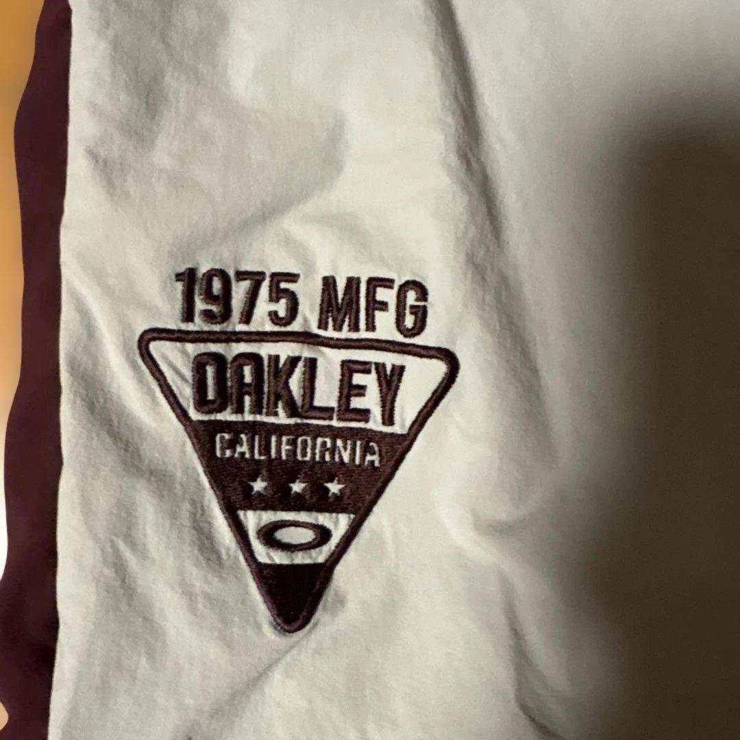 オークリー ゴルフパンツ ホワイト/バーガンディ