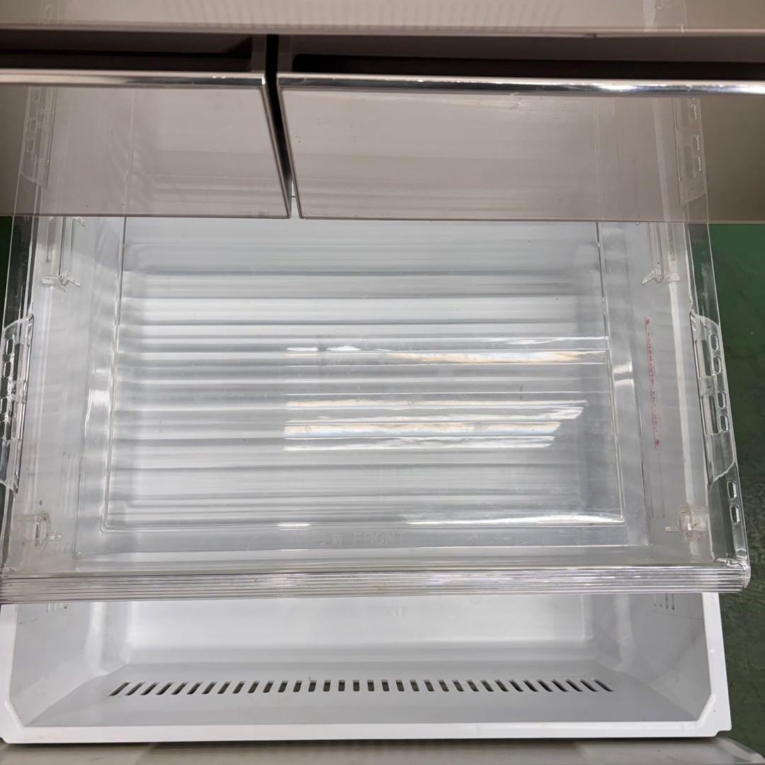 668 パナソニック　大型冷蔵庫　400L強　自動製氷　右開き　小型　家庭用