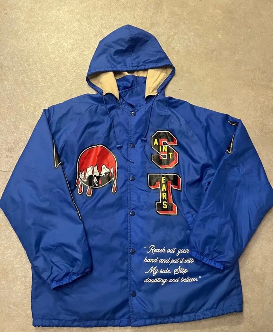 セントマイケル デニムティアーズ COACH JKT Lサイズ