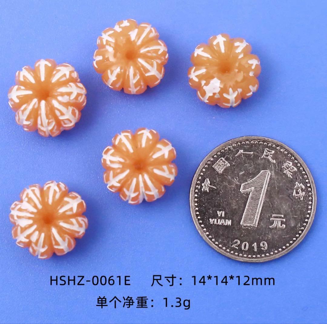 No.1597　選べるみかん　ミニチュア　デコパーツ