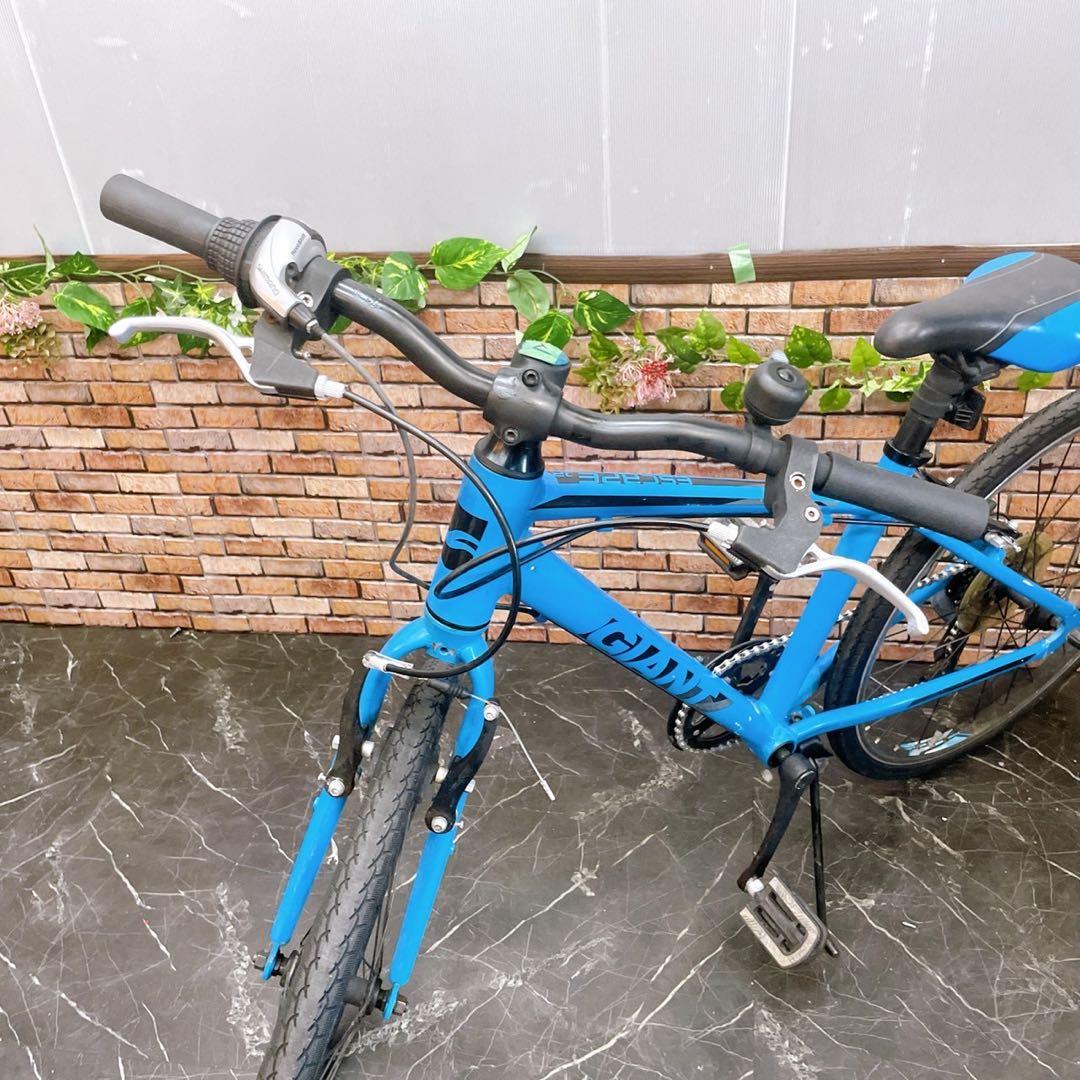 【29】子供用自転車 子供車 GIANT ESCAPJR ブルー 24インチ