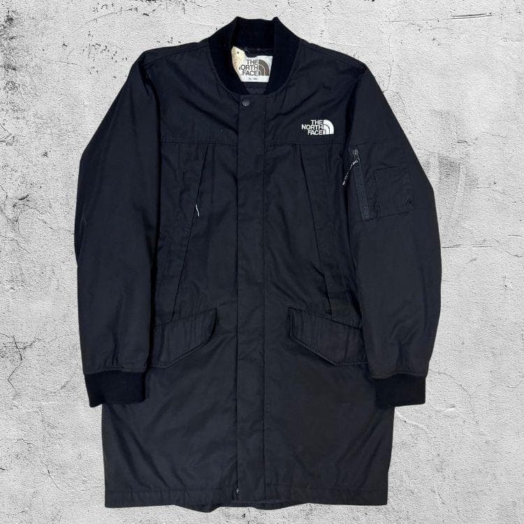 THE NORTH FACE ロング丈 MA-1 メンズ XL モッズコート 黒