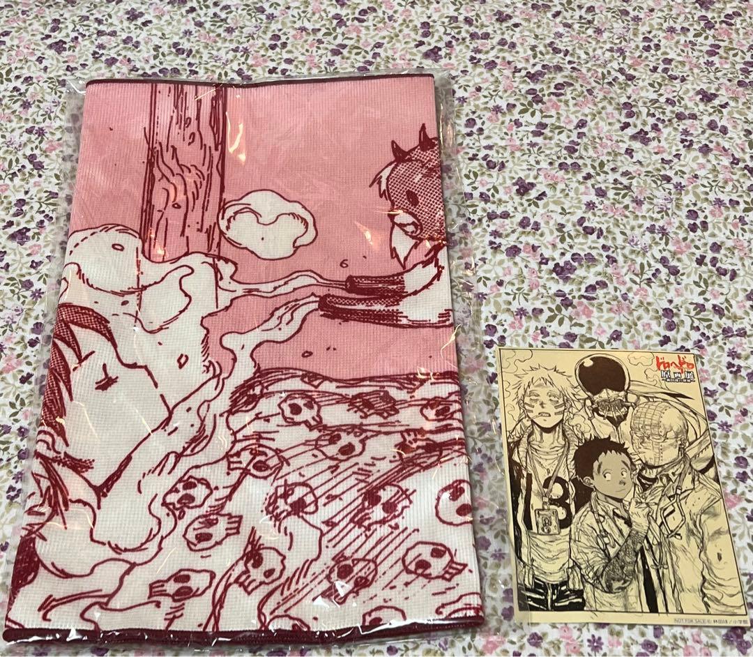 ドロヘドロ 原画展 フェイスタオル キクラゲ 恵比寿