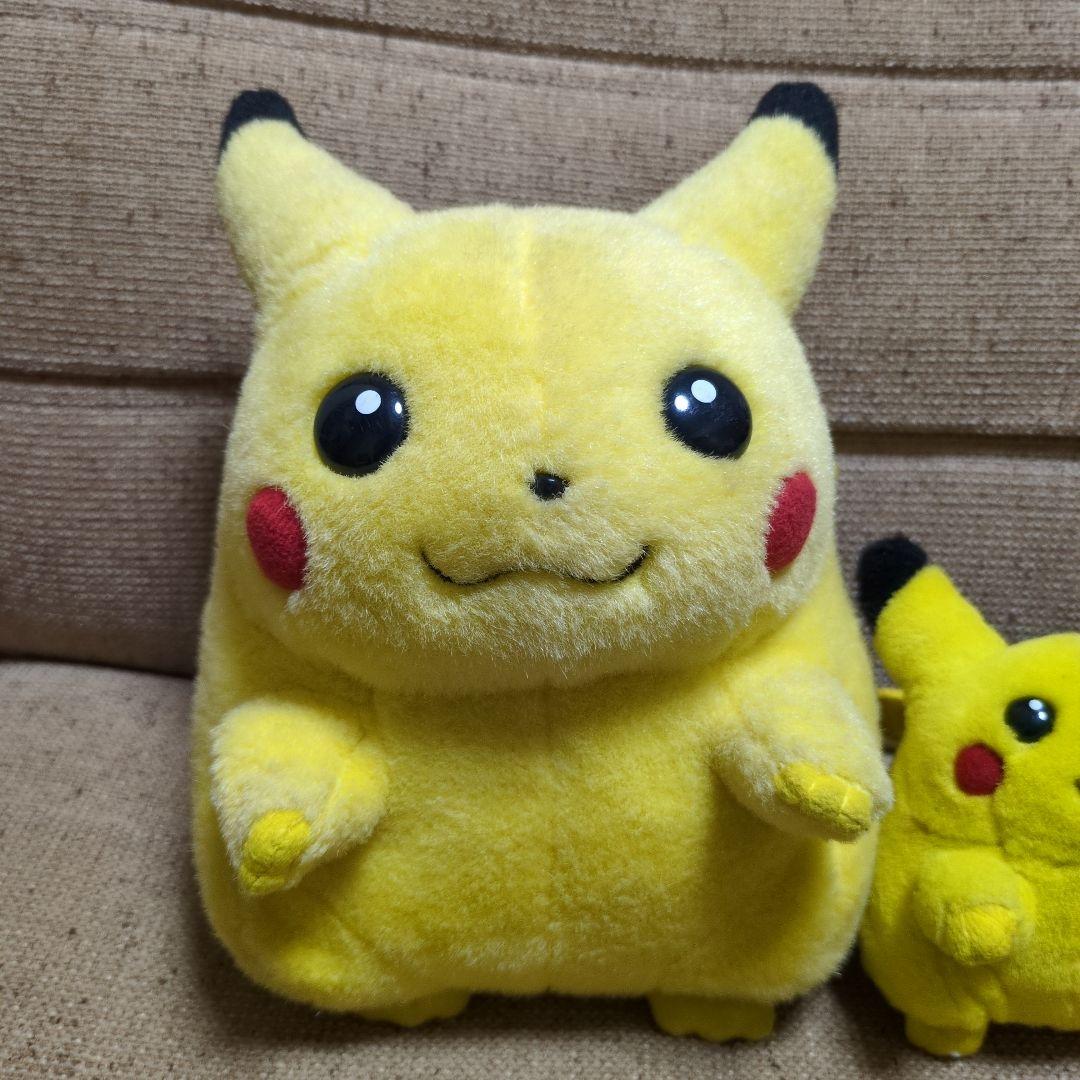 初期TOMY製 おしゃべりピカチュウ　ぬいぐるみ　ポケットモンスター　ポケモン