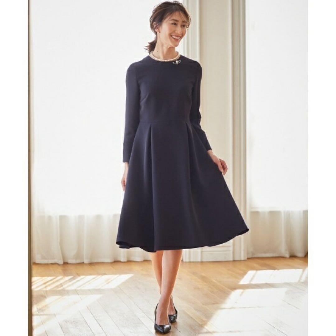 【未使用品級】23区 VERY掲載 フォーマルワンピース 入園 卒園 40