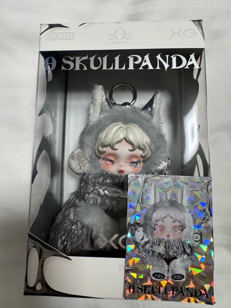 SKULL PANDA XG ぬいぐるみキーホルダー【限定カード付】