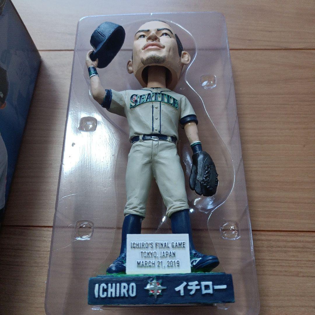 イチローさん、ボブルヘッド人形セットコレクション①＋追加ギフト有