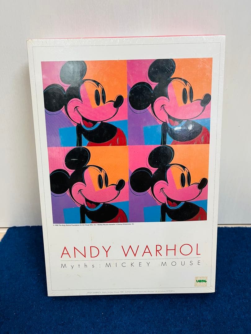 【新品未開封】アンディウォーホル　ミッキーマウス　レトロ　ジグソーパズル