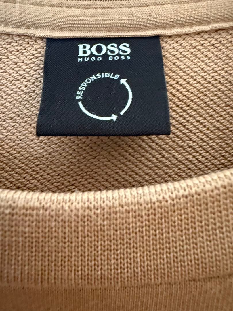 BOSS 大谷選手 茶色トレーナー スウェット メンズL