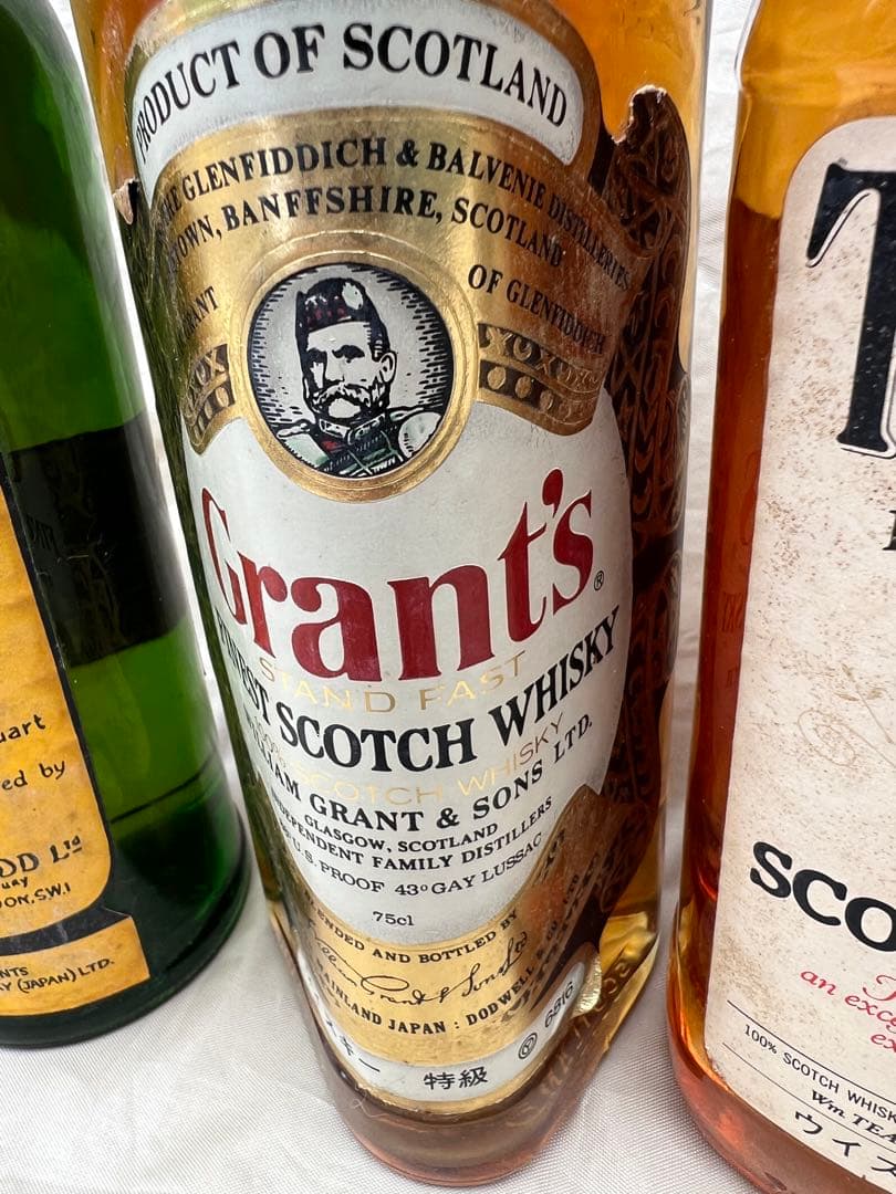 ★未開栓★カティーサークなどウイスキー4本セット古酒