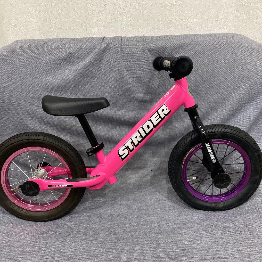 STRIDER ストライダー スポーツ12 ピンク　タイヤカスタム　KENDA