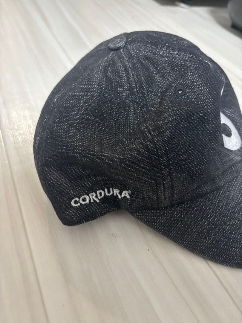 【美品】Supreme Cordura Denim 6-Panel キャップ