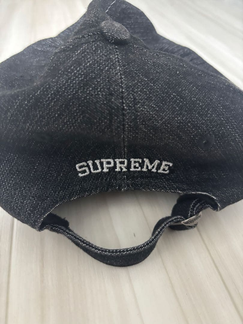 【美品】Supreme Cordura Denim 6-Panel キャップ