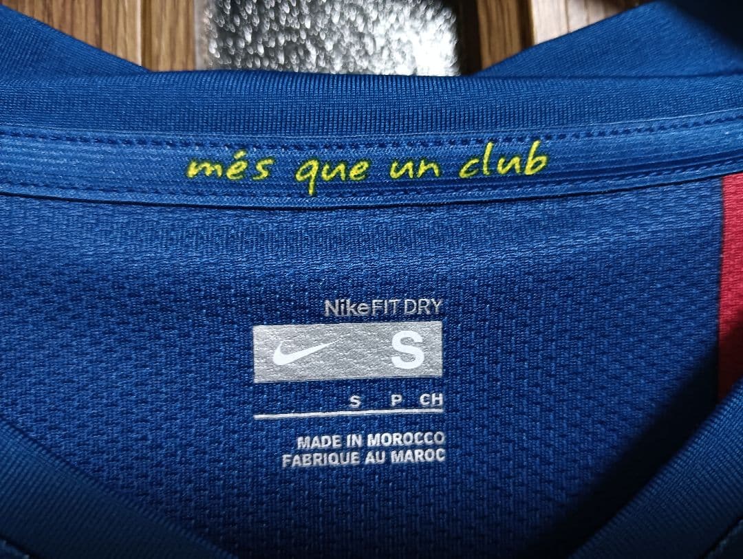 ナイキ バルセロナ メッシ #19 カンプ・ノウ 50周年 長袖ユニフォーム S