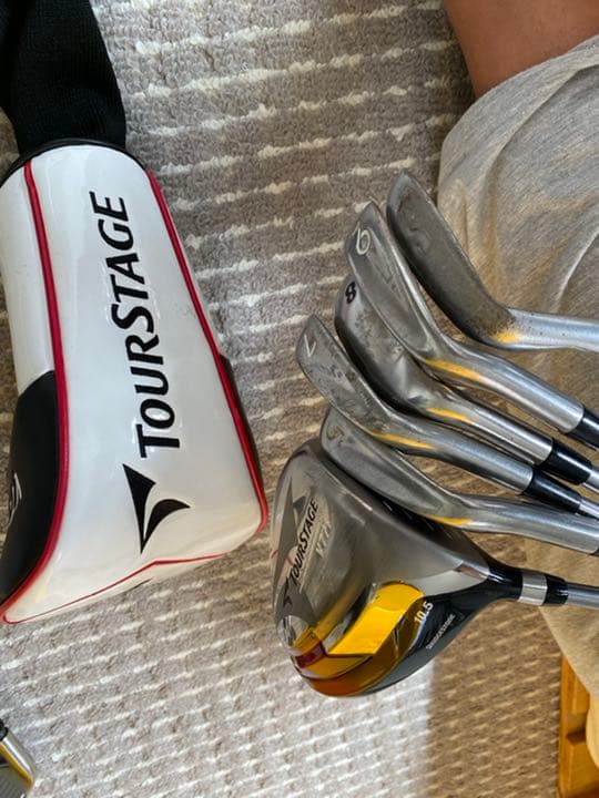 アディダス　ゴルフ　ゴルフバック　ゴルフクラブ　8点セット　プーマ