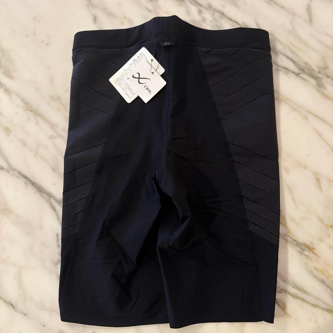 ワコール・cw-x・スピードモデルハ－フタイツ・HPO695・Ｍ・黒